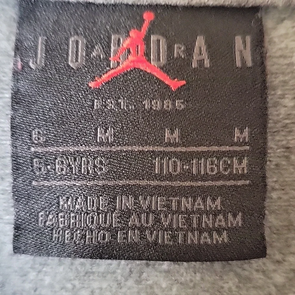 Nike Air Jordan Kids Gray Jacket NWOT